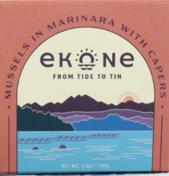 Ekone Smoked Mussels in Marinara Sauce and Capers 