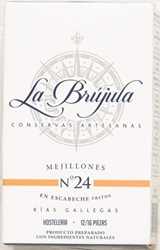La Brujula Mejillones en Escabeche Fritos Small No  24 