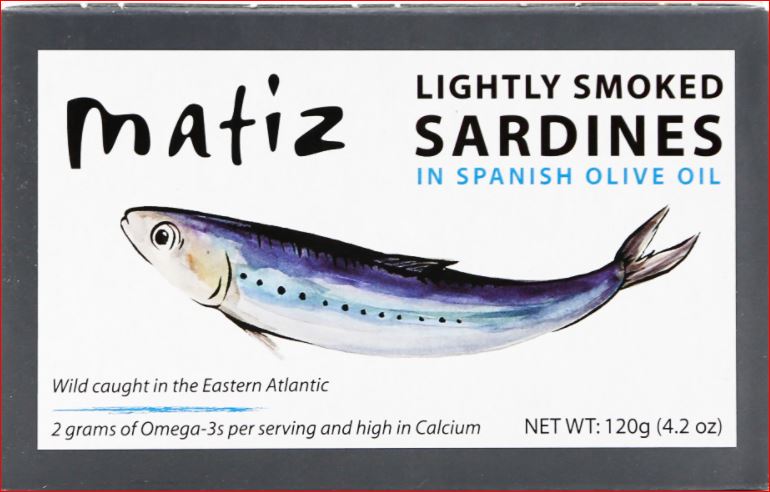 Matiz Smoked Sardines 4.2 oz.  