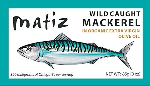 Matiz Wild Caught Mackerel in Olive Oil Spain 