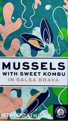 Porto Muiños Mussels with Sweet Kombu 4.23 oz.  