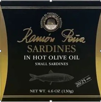 Ramón Peña sardines in hot olive oil 4.6 oz. Galicia Spain 