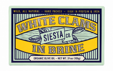 Siesta clams in brine 
