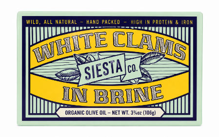Siesta clams in brine 