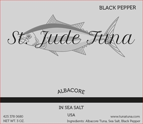 St. Jude 3 oz. Black Pepper Sports  Pouch 