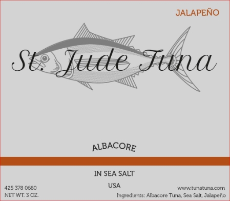 St. Jude Jalapeno  3 oz. Sports Pouch  