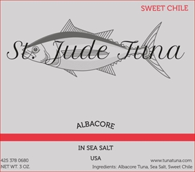 St. Jude Tuna 3 oz. Sweet Chile Sports Pouch 