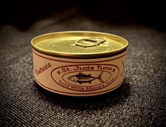 St. Judes Premium Ventresca  (Tuna Belly/tarantella)  3.5 oz. Pop-top    Toro, Ventresca, Italian canned tuna