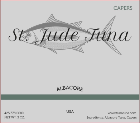 St. Jude 3 oz. Capers Sports Pouch 