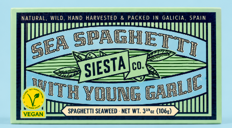 Spaghetti Seaweed with Young Garlic 3 3/8 oz.  