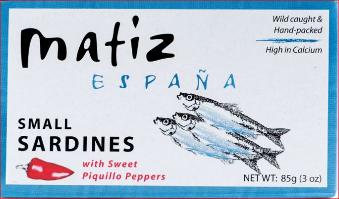 Matiz Piquillo Sardines 3 oz.  